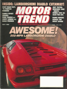MOTOR TREND 1990 MAY - DIABLO, 900hp-200mph QUAD 4